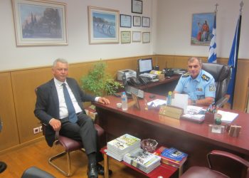 Επίσκεψη στον Γενικό Περιφερειακό Αστυνομικό Διευθυντή Θεσσαλίας