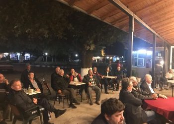 Εκδήλωση του ΣΥΡΙΖΑ στο Βαλτινό Τρικάλων