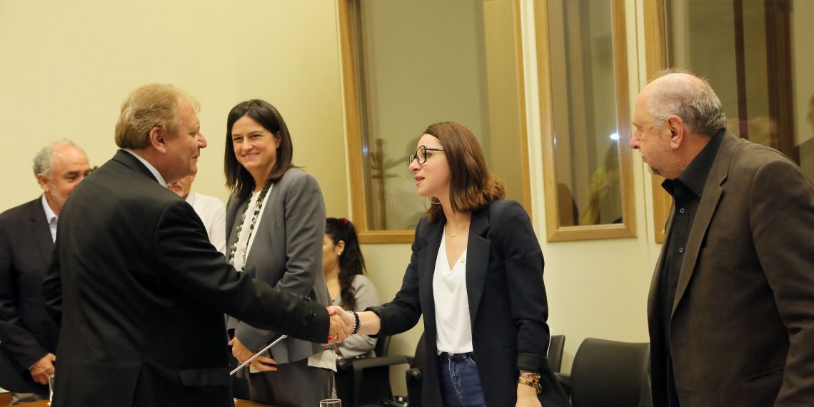 Συνάντηση με τον Αντιπρόεδρο του Κοινοβουλίου και πρώην Υπουργό Πολιτισμού της Ουγγαρίας
