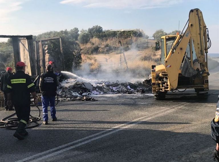 Γέμισε πτώματα η παλιά Εθνική οδός Καβάλα – Θεσσαλονίκη