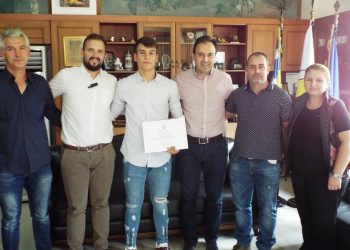 Τα εύσημα του Δήμου Τρικκαίων στον Θεοφάνη Ίτσιο