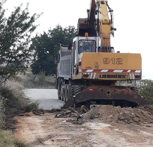 Αποκατάσταση βλαβών του επαρχιακού οδικού δικτύου
