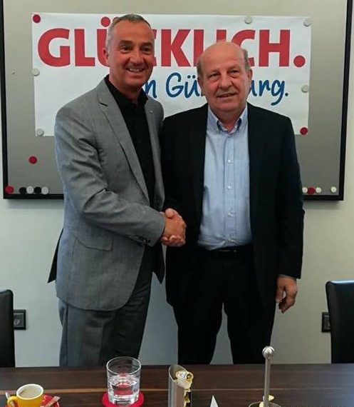 Συνάντηση με τον Δήμαρχο της Γερμανικής πόλης Γκούνζμπουργκ