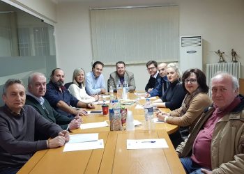 Ζήτησε και πήρε την στήριξη του Εμπορικού Συλλόγου Τρικάλων ο Δήμαρχος Τρικκαίων