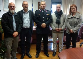Εθιμοτυπική επίσκεψη στον Γενικό Περιφερειακό Αστυνομικό Διευθυντή Θεσσαλίας