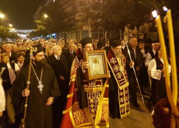 Συνεχίζονται οι λατρευτικές εκδηλώσεις στα Τρίκαλα για την «Παναγία Σπηλαιώτισσα»