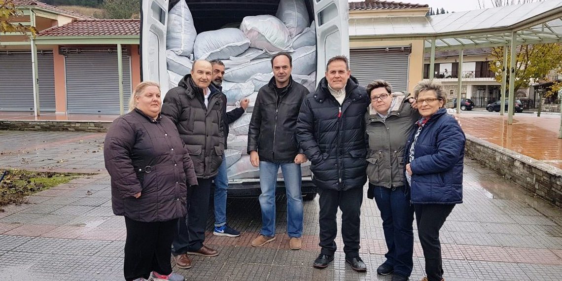 Ένας τόνος ανακυκλωμένου ρουχισμού για κοινωνικούς σκοπούς