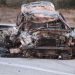 Απανθρακώθηκαν 4 άτομα μετά από τροχαίο δυστύχημα