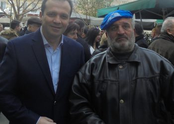 Με την …βάση του κόμματος ο Θανάσης Λιούτας