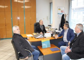 Επίσκεψη στον Διευθυντή του Υποκαταστήματος της ΕΤΕ Πύλης