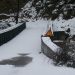 Μόνο με αντιολισθητικές αλυσίδες η κίνηση στην Οδό Καλαμπάκας-Ασπροποτάμου