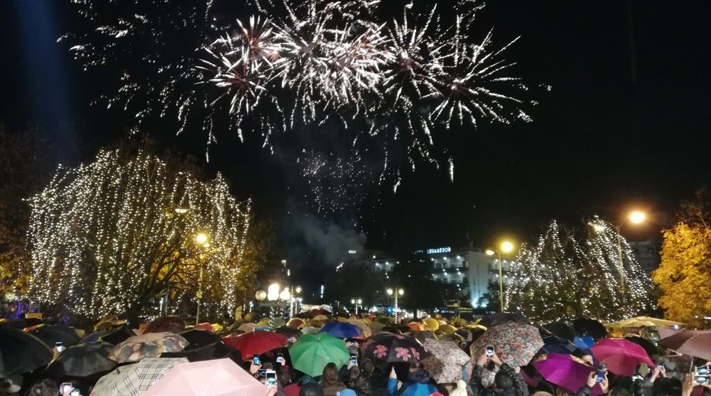 Υποδοχή του 2019 με …χιονόνερο στα Τρίκαλα