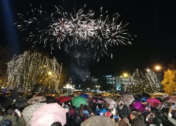 Υποδοχή του 2019 με …χιονόνερο στα Τρίκαλα