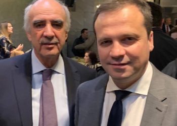 Ο χαιρετισμός του Θανάση Λιούτα στην χοροεσπερίδα της ΝΟΔΕ