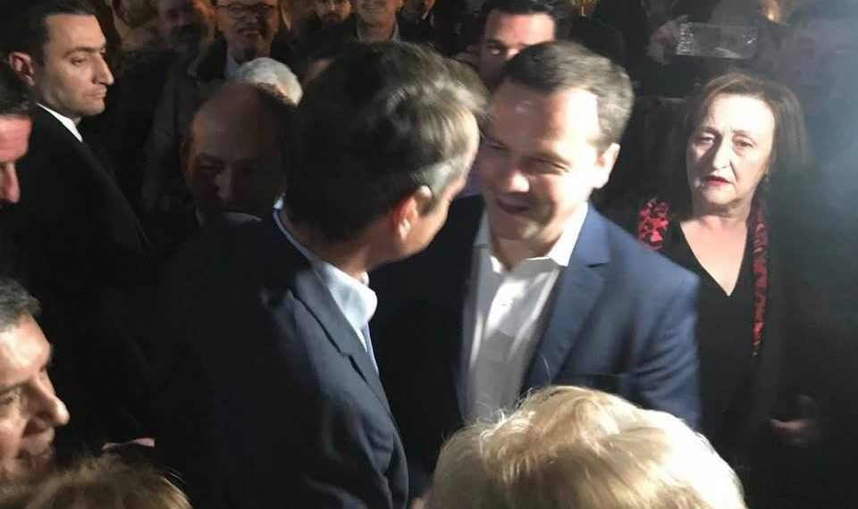 Κοντά στον Πρόεδρο Κυριάκο Μητσοτάκη ο Θανάσης Λιούτας