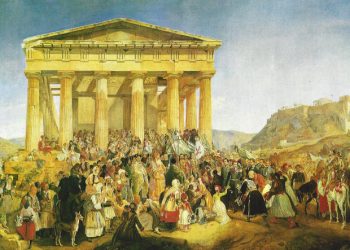 Ο πρώτος εορτασμός της Εθνικής Επετείου της 25ης Μαρτίου 1821