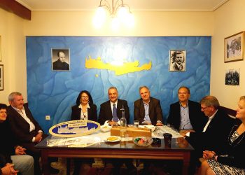 Στον Σύλλογο Κρητικών Τρικάλων ο Ηλίας Βλαχογιάννης