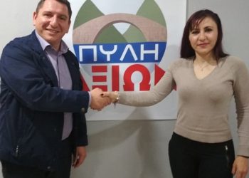 Με τον Βαλάντη η Χαρά Τσιονάρα
