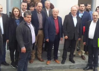 Για τα εγκαίνια του ΟΚΑΝΑ στο Νοσοκομείο Τρικάλων