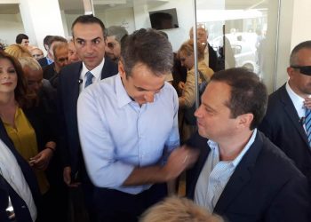 Μήνυμα της μεγάλης νίκης η παρουσία Μητσοτάκη σε Τρίκαλα και Καλαμπάκα