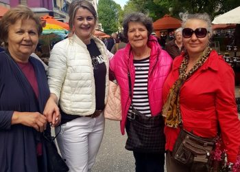 Περιοδεία στην λαϊκή αγορά για την Δήμητρα Νάτσινα
