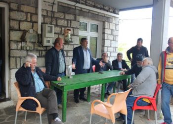 Προεκλογική περιοδεία του Κώστα Μαράβα στα ορεινά του Δήμου Πύλης