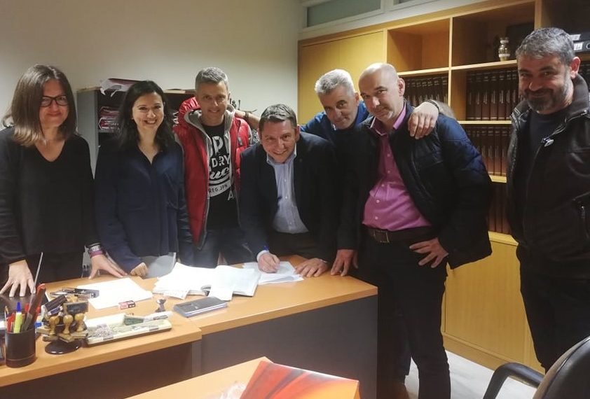 Κατέθεσε το ψηφοδέλτιο ο Βαλάντης Τσιούτσιας