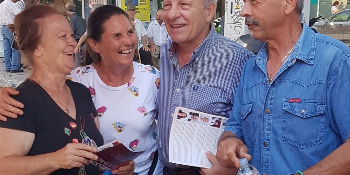 Συνεχίζει μαχητικά εξορμήσεις σε πόλη και χωριά ο Χρήστος Σιμορέλης