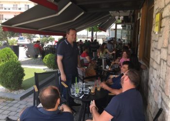Δυναμικά παρών και στην Καλαμπάκα ο Θανάσης Λιούτας