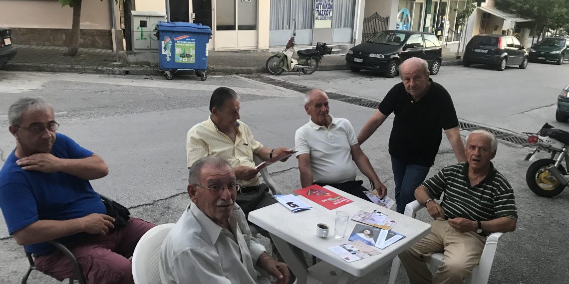 Καθημερινά δίπλα στους πολίτες ο Χρήστος Σιμορέλης