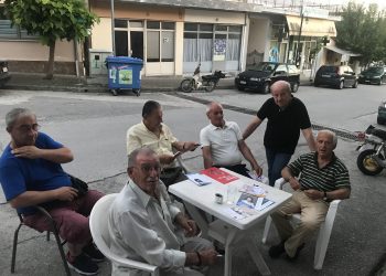Καθημερινά δίπλα στους πολίτες ο Χρήστος Σιμορέλης