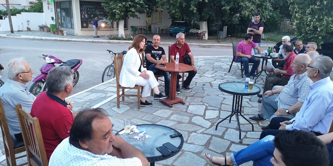 Σε Δημοτικά Διαμερίσματα του Δήμου Πύλης η Κατερίνα Παπακώστα