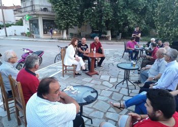 Σε Δημοτικά Διαμερίσματα του Δήμου Πύλης η Κατερίνα Παπακώστα