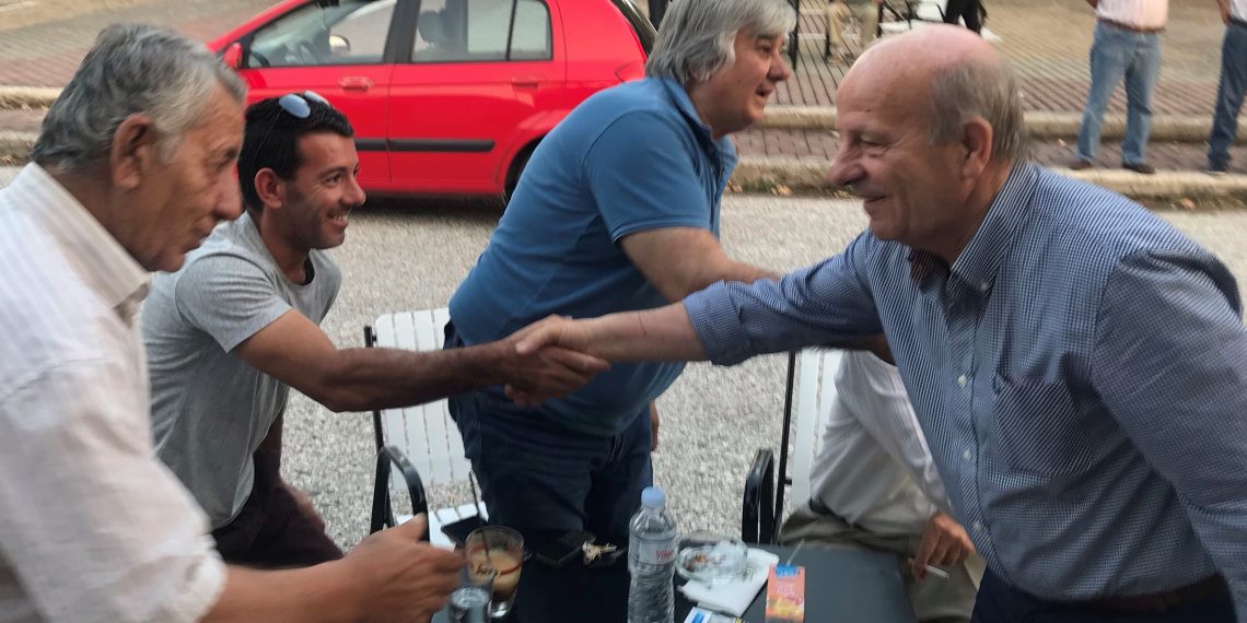 Προχωρά δυναμικά με επισκέψεις σε Δημόσιες Υπηρεσίες και Δημοτικά Διαμερίσματα