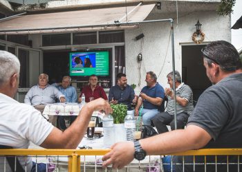 Δίπλα και στους κατοίκους της Περιφέρειας ο Γιώργος Ηλιάδης