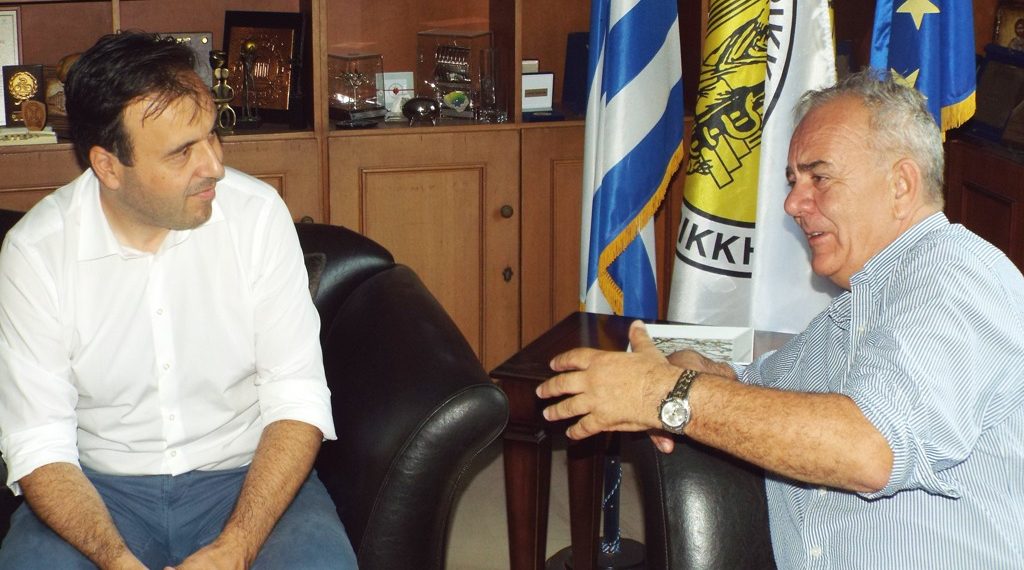 Στον Δήμαρχο ο Υποψήφιος Βουλευτής Σωτήρης Μπλέτσας