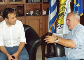 Στον Δήμαρχο ο Υποψήφιος Βουλευτής Σωτήρης Μπλέτσας