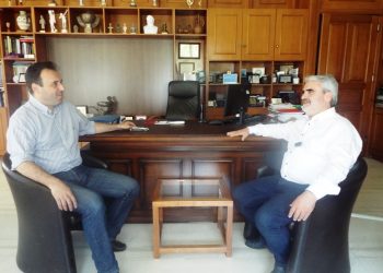 Στον Δήμαρχο Τρικκαίων ο Πρόεδρος του Επιμελητηρίου Τρικάλων