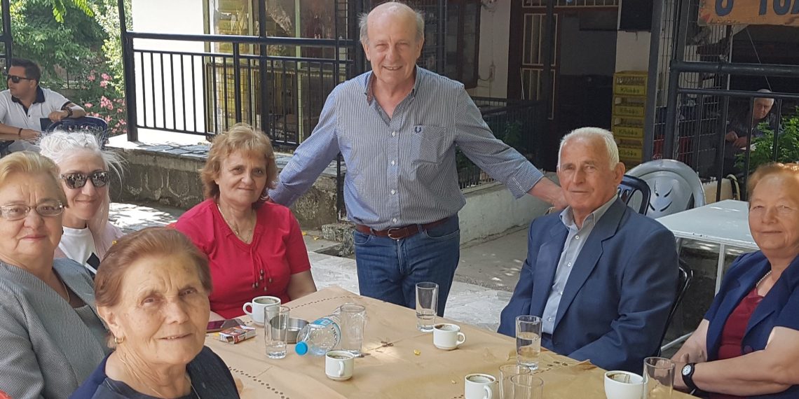 Θερμή υποδοχή στον Χρήστου Σιμορέλη σε Παληόκαστρο και Κόζιακα