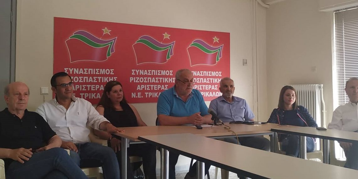 Η σταυροδοσία στο ψηφοδέλτιο Τρικάλων του «ΣΥΡΙΖΑ- Προοδευτική Συμμαχία»