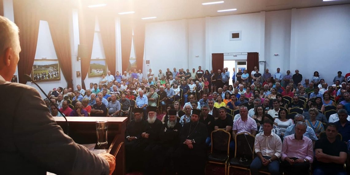 Με ανεπανάληπτη συγκέντρωση έριξε την προεκλογική αυλαία στην Πύλη ο Ηλίας Βλαχογιάννης