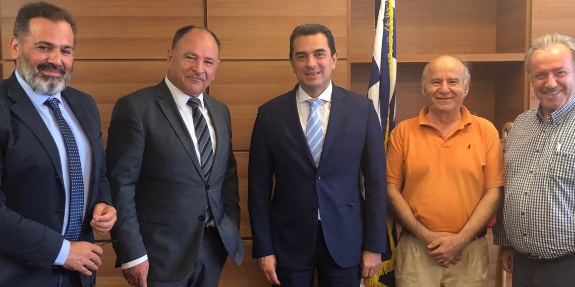 Συνάντηση με αντιπροσωπεία του Βιοτεχνικού Επιμελητηρίου Πειραιά