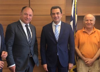 Συνάντηση με αντιπροσωπεία του Βιοτεχνικού Επιμελητηρίου Πειραιά