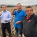 Μπήκε στα χωράφια των χαλαζόπληκτων ο Θανάσης Λιούτας