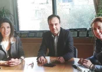 Μια Κερκυραία στο Δημαρχείο Τρικάλων