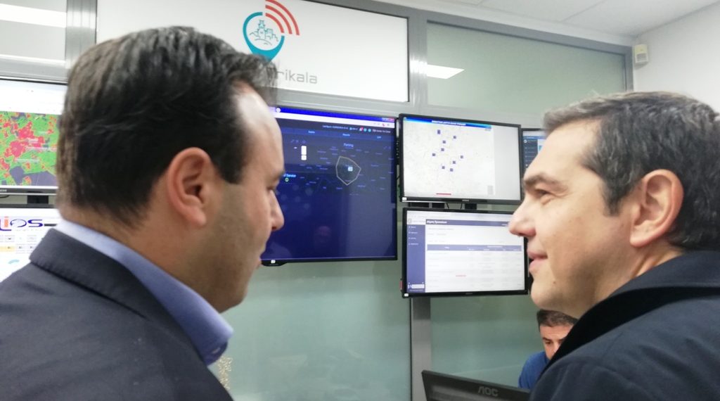 Στο Δημαρχείο Τρικάλων ο Αλέξης Τσίπρας