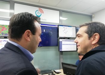 Στο Δημαρχείο Τρικάλων ο Αλέξης Τσίπρας
