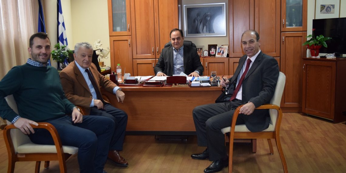 Συνάντηση Εκπροσώπων της «Συνεταιριστικής Τράπεζας Θεσσαλίας» με τον Δήμαρχο Καρδίτσας