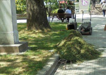 Βγήκαν στο κέντρο των Τρικάλων τα …χορτοκοπτικά