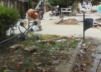 Ανάπλαση με …ταρτάν στο κέντρο των Τρικάλων